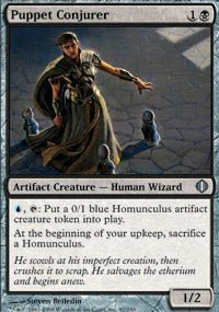 Puppet Conjurer (Shards of Alara) Medium Play Foil