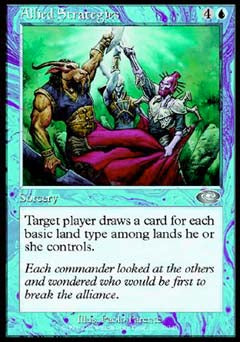 Allied Strategies (Planeshift) Medium Play Foil