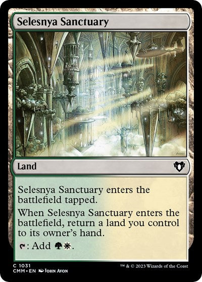 Selesnya Sanctuary (Commander Masters) Near Mint