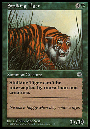 Stalking Tiger (Portal) Medium Play