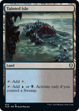 Tainted Isle (Commander Legends: Battle for Baldur's Gate) Light Play