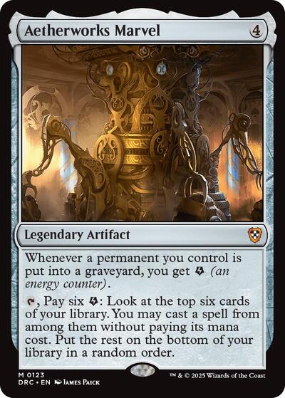 Aetherworks Marvel (Commander: Aetherdrift) Light Play