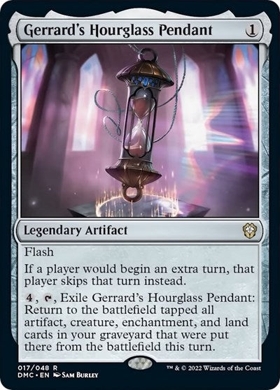 Gerrard's Hourglass Pendant (Commander: Dominaria United) Medium Play