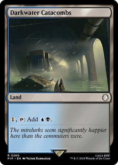 Darkwater Catacombs (Universes Beyond: Fallout) Medium Play Foil