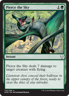 Pierce the Sky (Dominaria) Light Play
