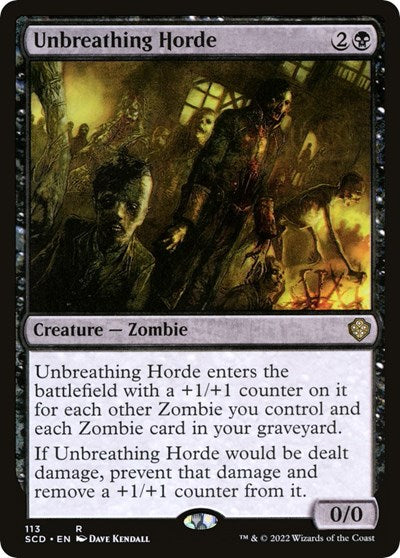 Unbreathing Horde (Commander 2022 Starter Decks) Near Mint