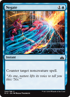 Negate (Rivals of Ixalan) Light Play Foil