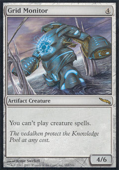 Grid Monitor (Mirrodin) Heavy Play