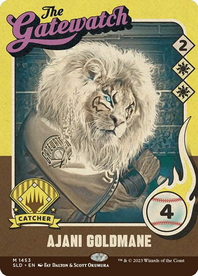 Ajani Goldmane (1453) (Secret Lair) Near Mint