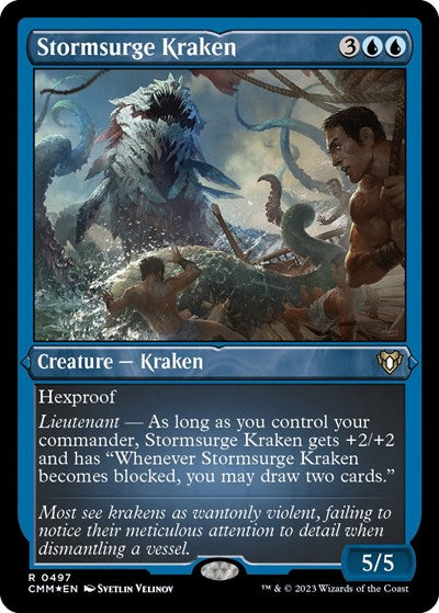 Stormsurge Kraken  Foil Etched|0|0|0.00