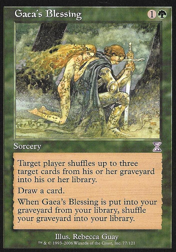 Gaea's Blessing (Time Spiral Time Shifted) Light Play Foil