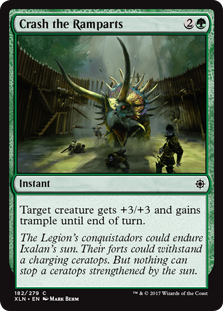 Crash the Ramparts (Ixalan) Near Mint Foil