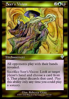 Seer's Vision (Invasion) Near Mint Foil