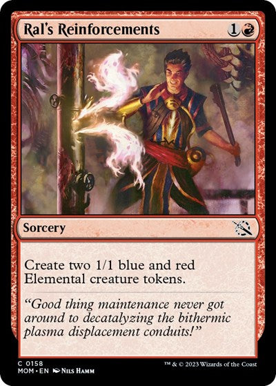 Ral's Reinforcements (March of the Machine) Near Mint Foil