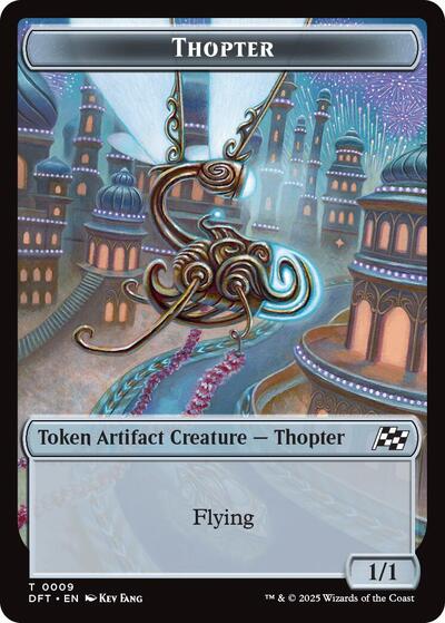 Thopter  0009    Treasure Double Sided Token|0|0|0.00