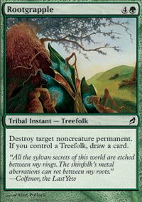 Rootgrapple (Lorwyn) Heavy Play Foil
