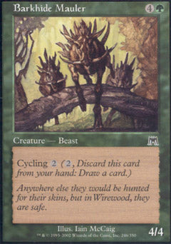 Barkhide Mauler (Onslaught) Medium Play Foil