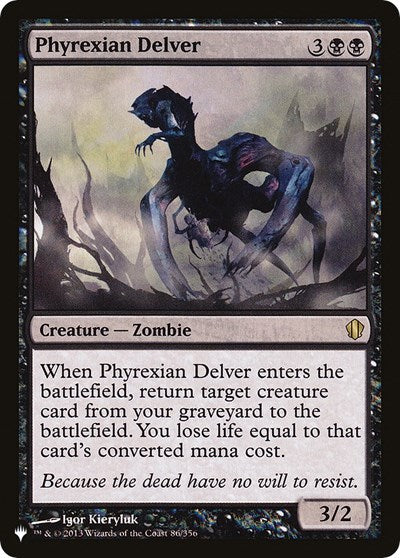 Phyrexian Delver (The List) Near Mint