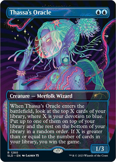 Thassa's Oracle (Secret Lair) Light Play Foil