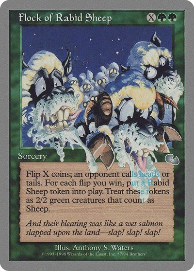 Flock of Rabid Sheep (Unglued) Medium Play