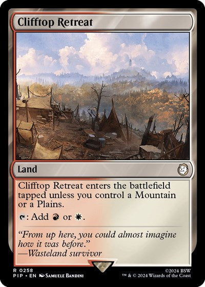 Clifftop Retreat (Universes Beyond: Fallout) Medium Play