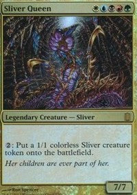 Sliver Queen (Commander's Arsenal) (Oversize Cards) Near Mint Foil