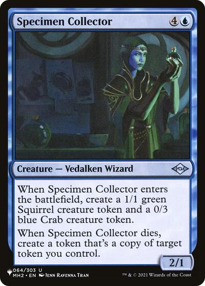 Specimen Collector (The List) Near Mint