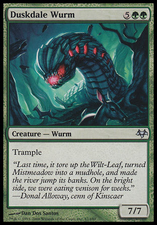 Duskdale Wurm (Eventide) Medium Play Foil