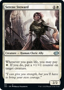 Serene Steward (Jumpstart 2022) Near Mint