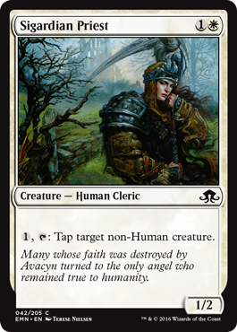 Sigardian Priest (Eldritch Moon) Light Play