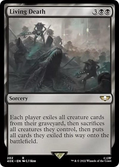 Living Death (Surge Foil) (Universes Beyond: Warhammer 40K) Near Mint Foil