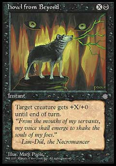 Howl from Beyond (Ice Age) Medium Play