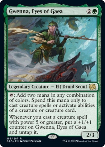 Gwenna, Eyes of Gaea (Promo Pack: The Brothers War) Near Mint