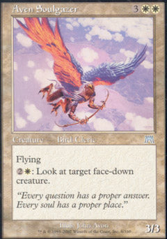 Aven Soulgazer (Onslaught) Light Play Foil