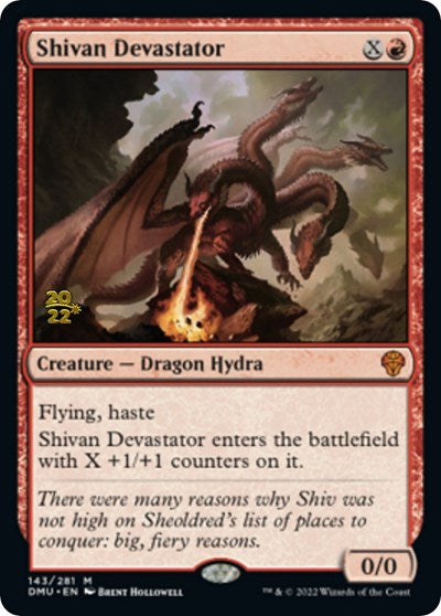 Shivan Devastator (Promos: Prerelease Cards) Near Mint Foil
