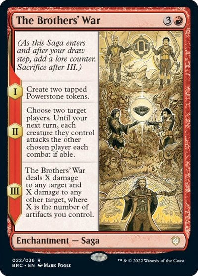 The Brothers' War (Commander: The Brothers' War) Light Play Foil