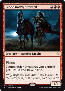 Bloodsworn Steward (Commander 2017) Heavy Play