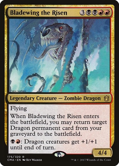 Bladewing the Risen (Commander Anthology) Medium Play