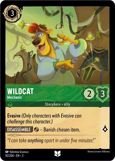 Wildcat - Mechanic (Into the Inklands) Near Mint