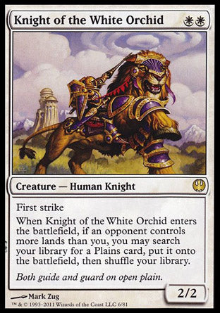 Knight of the White Orchid (Duel Decks: Knights vs Dragons) Medium Play