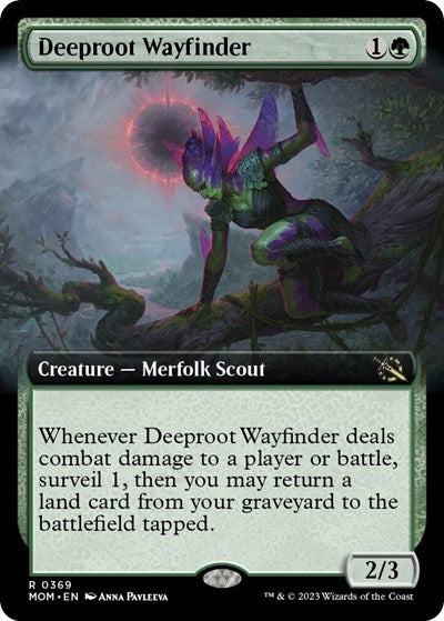 Deeproot Wayfinder (Extended Art) (March of the Machine) Near Mint