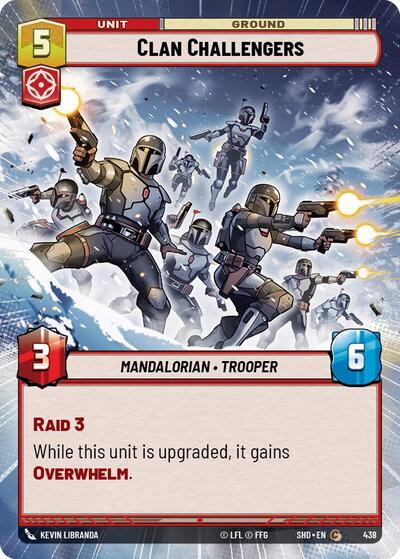 Clan Challengers (Hyperspace) (Shadows of the Galaxy) Near Mint Foil
