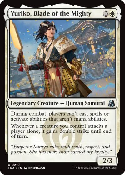 Yuriko, Blade of the Mighty (Reality Fracture) Near Mint