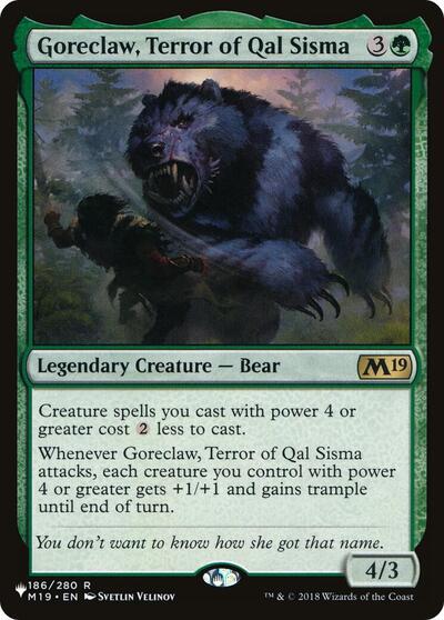 Goreclaw  Terror of Qal Sisma|1|0|0.00