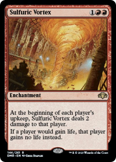 Sulfuric Vortex (Dominaria Remastered) Near Mint Foil