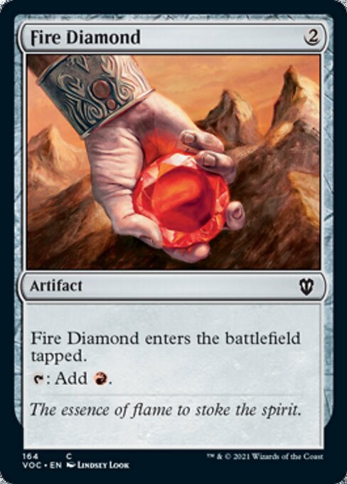Fire Diamond (Commander 2021 Crimson Vow) Near Mint