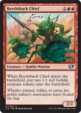 Beetleback Chief (Commander 2014 Edition) Medium Play