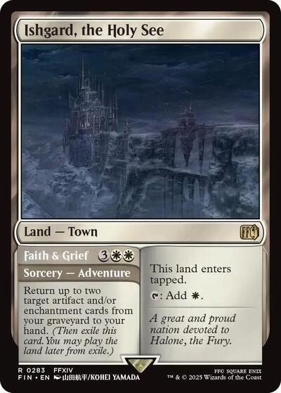 Ishgard, the Holy See (Universes Beyond: FINAL FANTASY) Light Play Foil