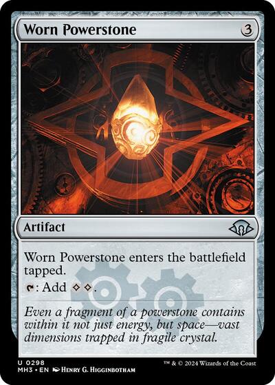 Worn Powerstone (Modern Horizons 3) Near Mint Foil