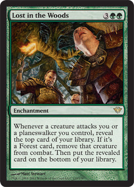 Lost in the Woods (Dark Ascension) Medium Play Foil